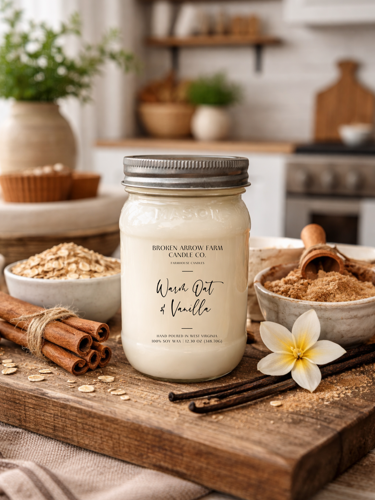 Warm oat & vanilla