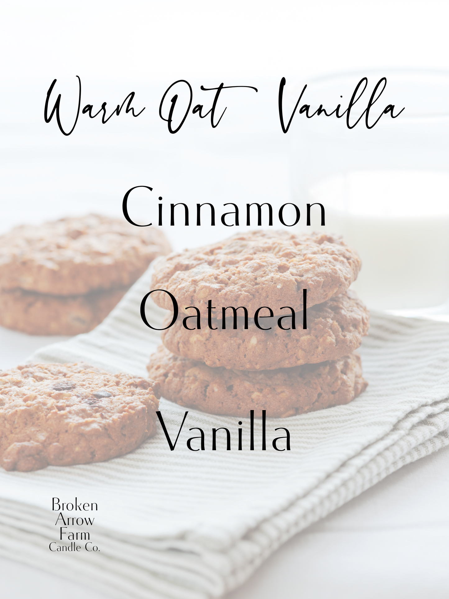 Warm oat & vanilla